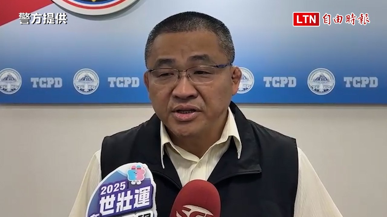 台中罷免廖偉翔團隊志工市場遇襲 議員林祈烽陪同報案警究辦（警方提供）