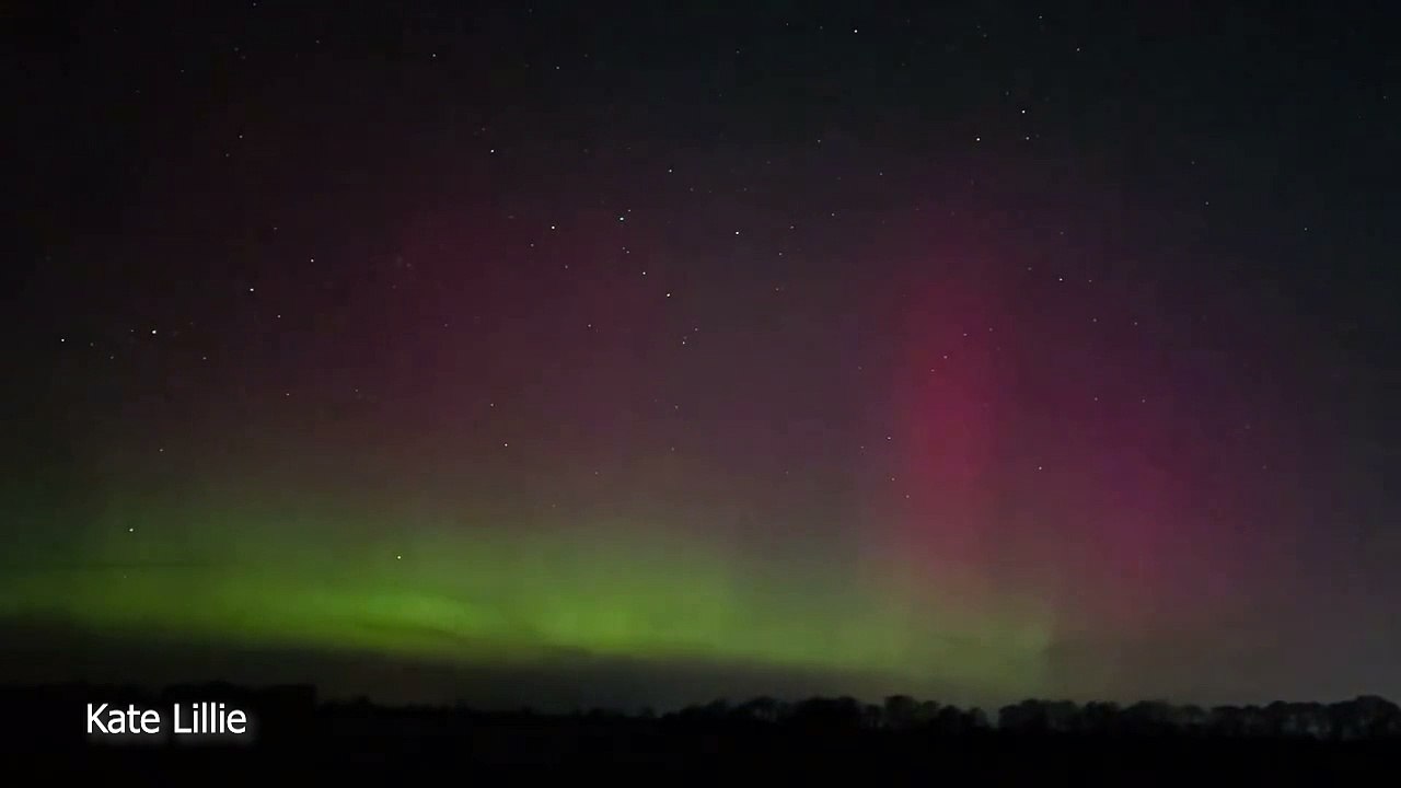 Northumberland's Stunning Northern Lights 🌌 – Will They Be Visible Tonight?