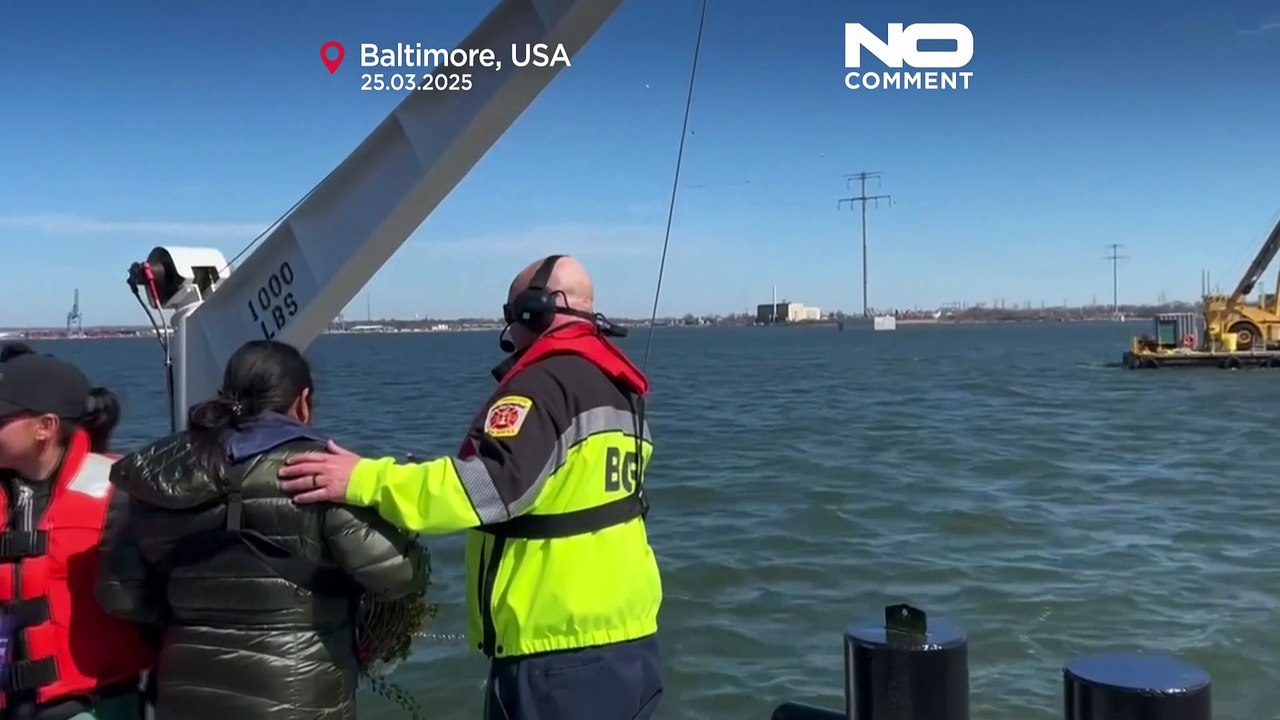 Families honour victims on anniversary of Key Bridge collapse in Baltimore