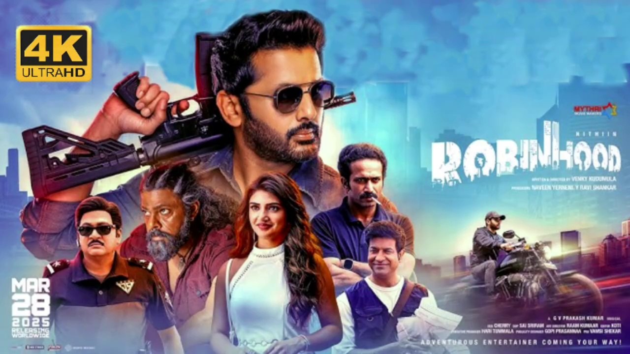 Robinhood (2025) New Released South Hindi Dubbed Movie l Nithiin New 2025 Hindi South Movie