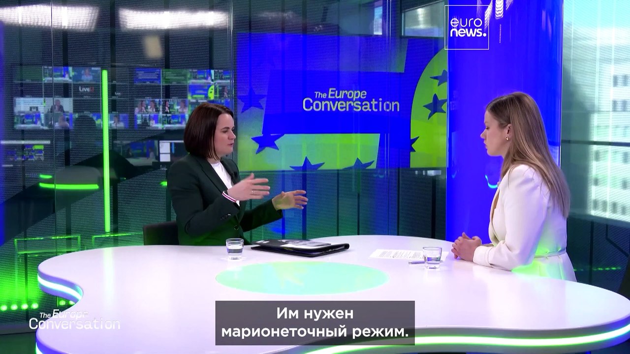 Диктаторы понимают только язык "власти или силы", говорит Тихановская