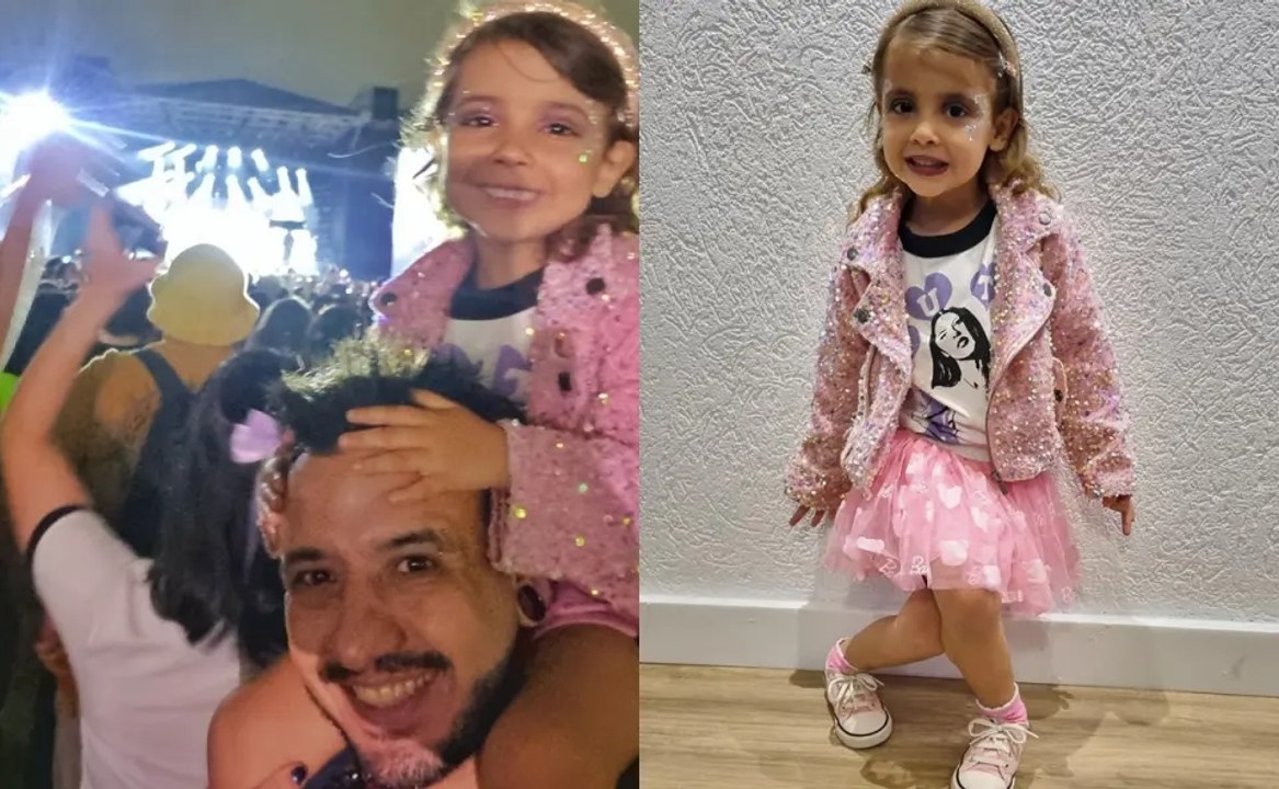 Vídeo de pai e filha correndo para show de Olivia Rodrigo viraliza