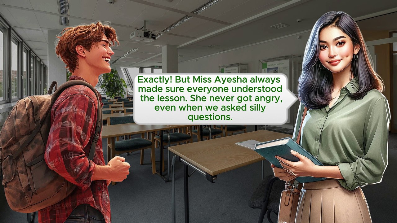 Talking About My Best Teacher: English Conversation for Students | Speak English Fluently #english