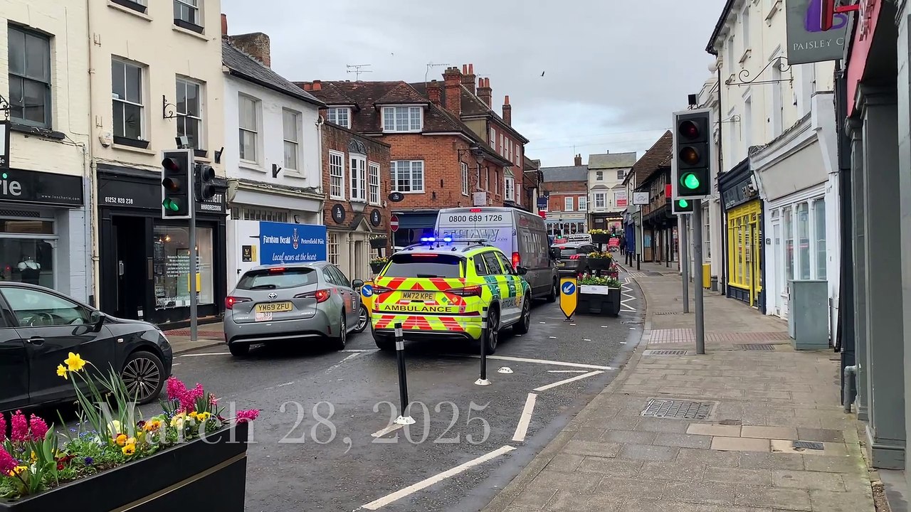 Downing Street ambulance