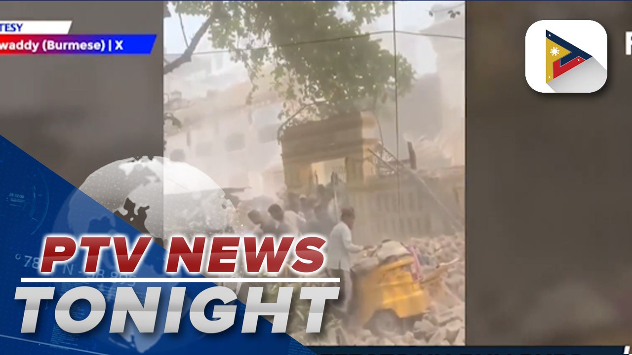 Magnitude 7.7 quake hits Myanmar, Thailand