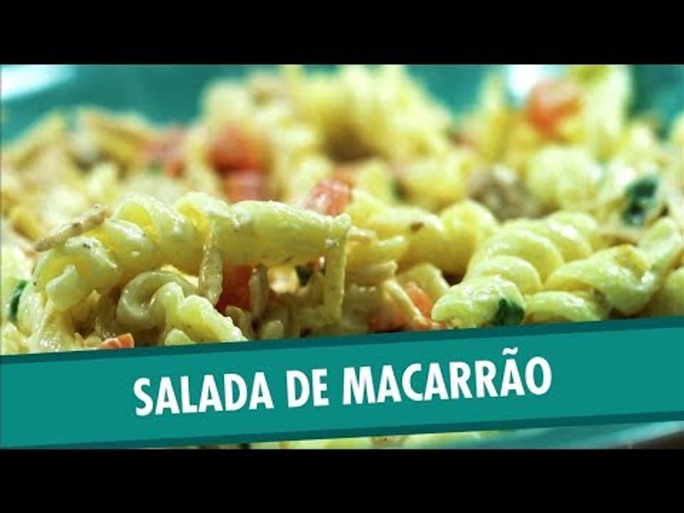 Salada de macarrão fácil