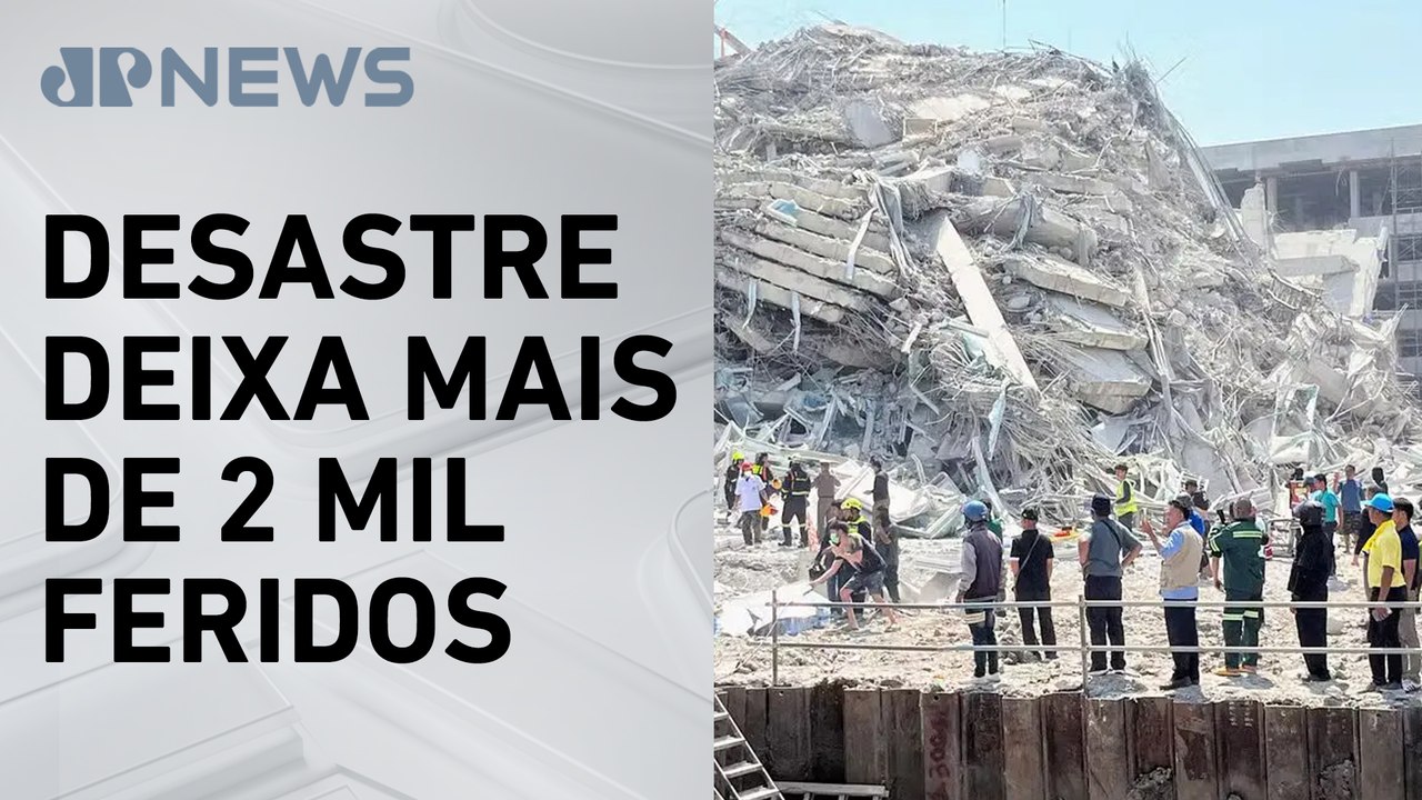 Terremoto de magnitude 7.7 deixa mais de mil mortos em Mianmar