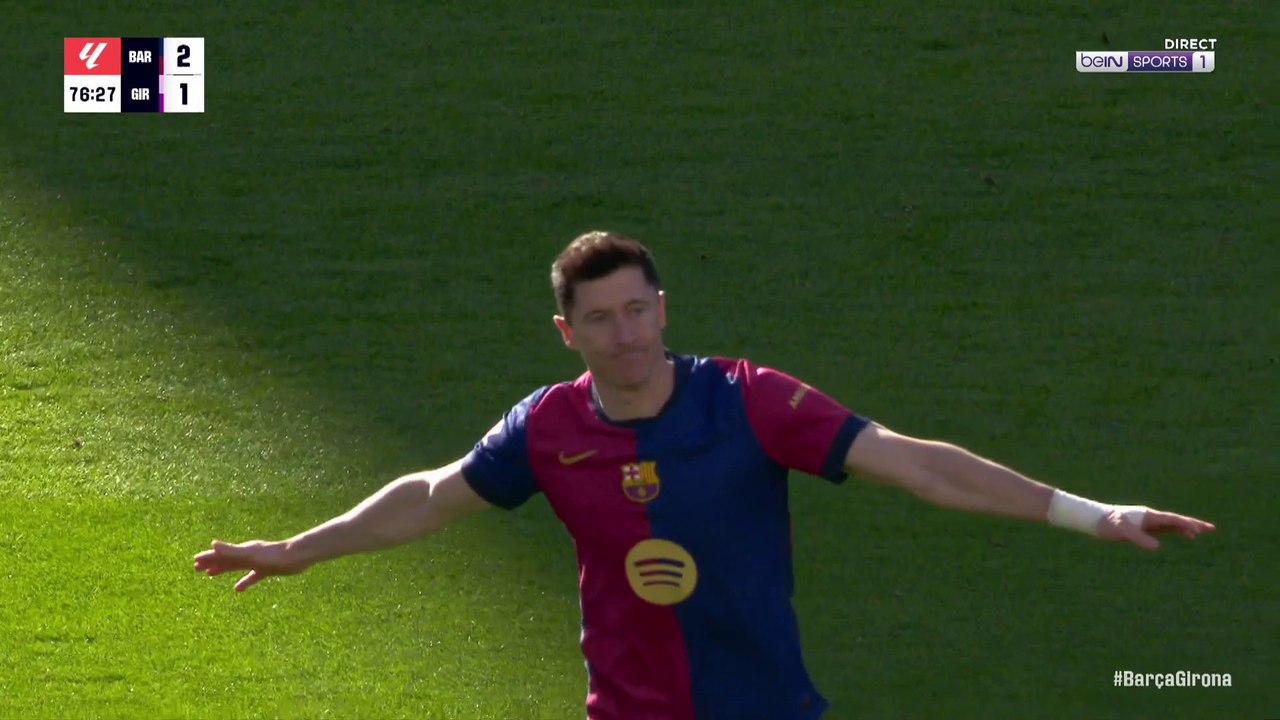 Le doublé pour Robert Lewandowski, le Barça breake !