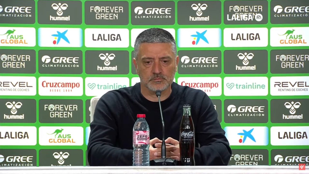 GARCÍA PIMIENTA RUEDA DE PRENSA | BETIS 2 - SEVILLA 1
