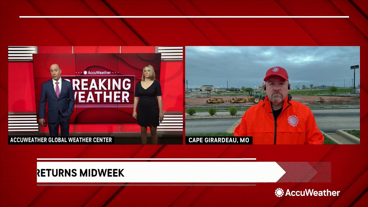 Severe weather hits Midwest, returns midweek