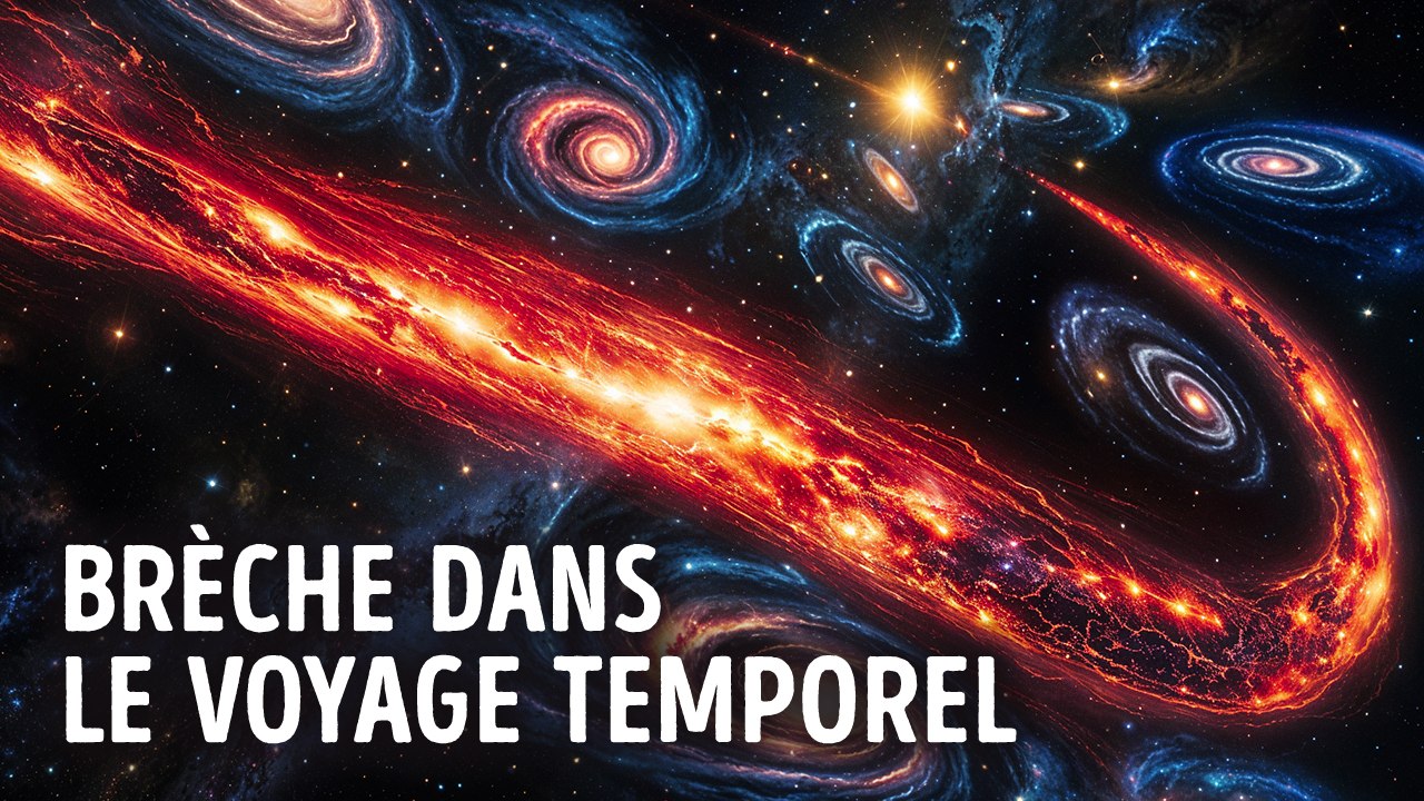 Notre Univers Porte des Cicatrices qui Pourraient Rendre le Voyage Temporel Possible