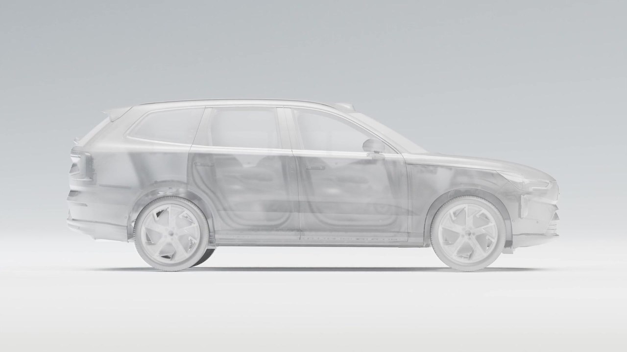 The new Volvo ES90 - Tech keynote animation tech stack