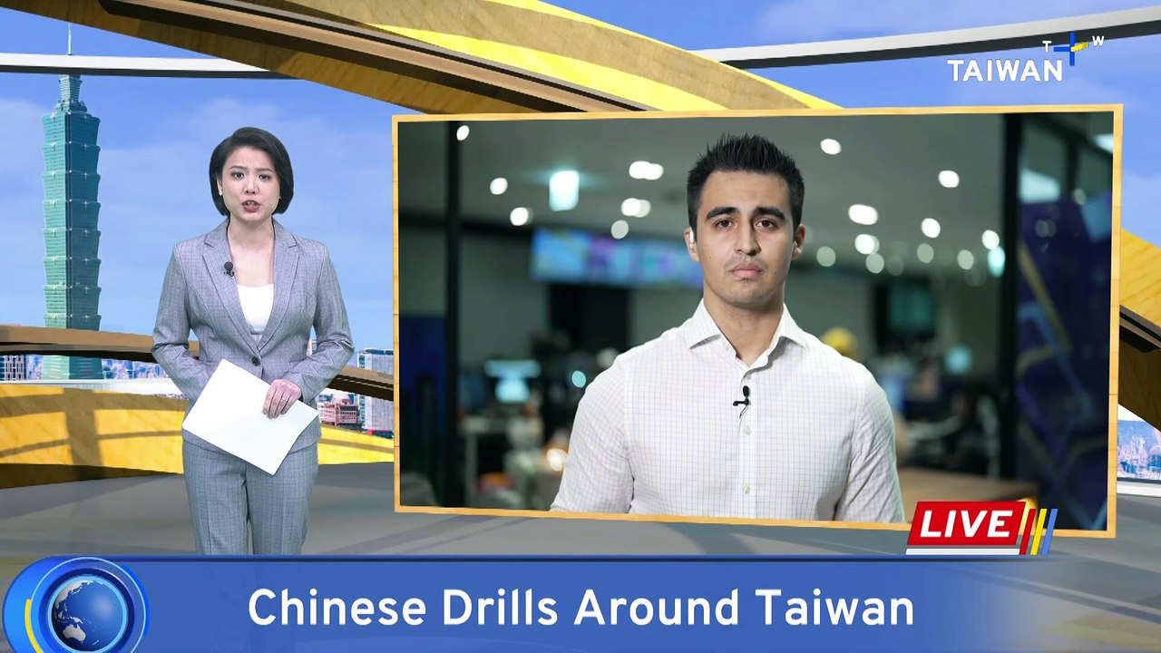 China Conducts Large-Scale Military Drills Around Taiwan Without End Date