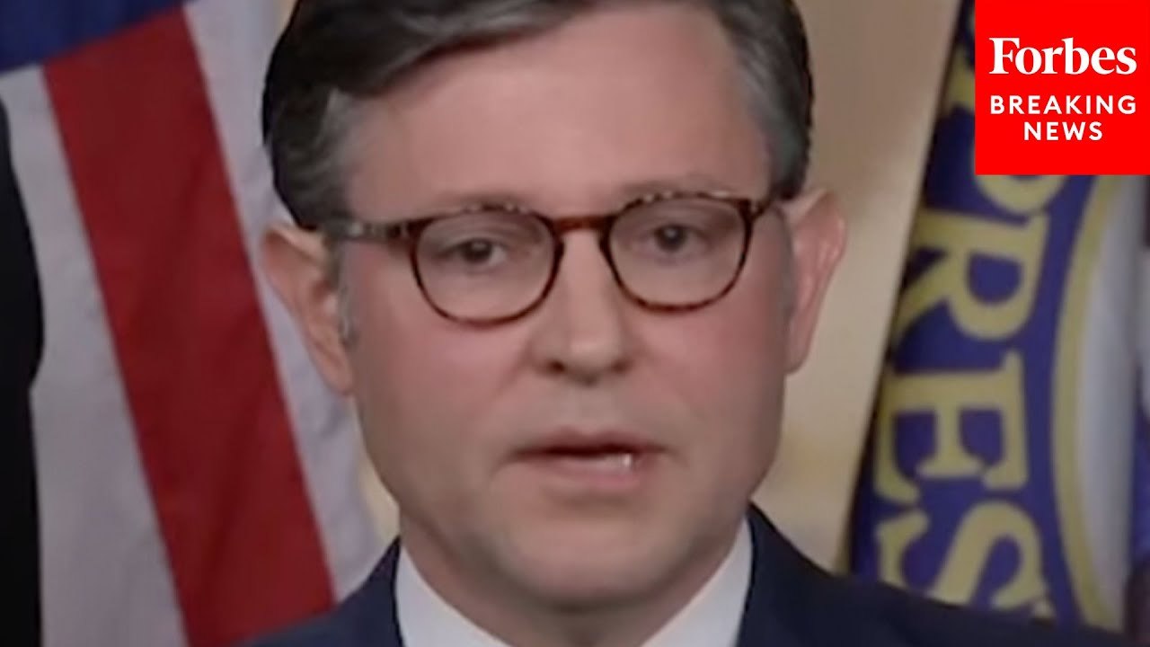 Speaker Johnson Asked Point Blank: Should Trump Move Forward With Tariffs Tomorrow?