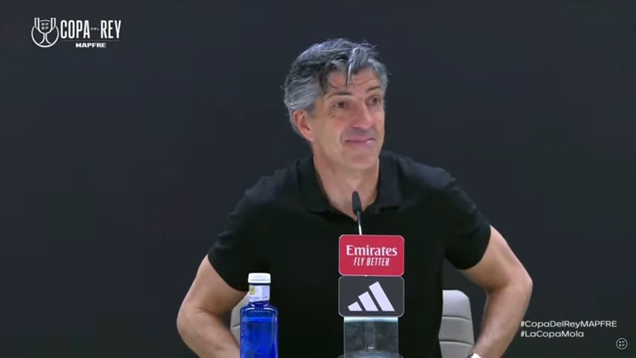 Imanol Alguacil rueda de prensa