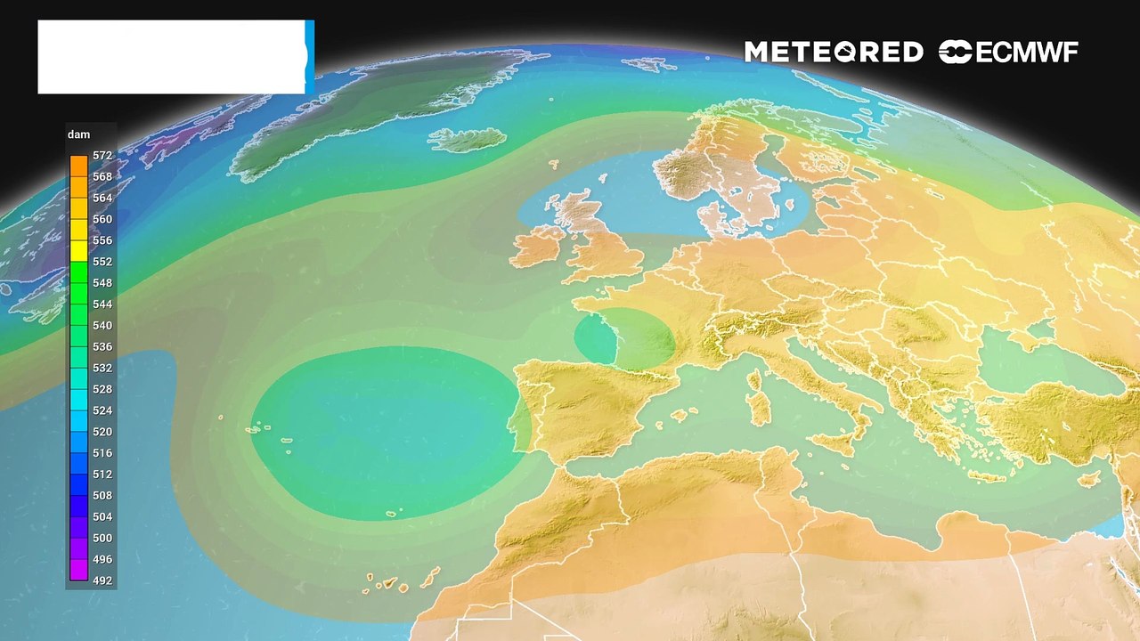 Geopotenziale a 500 hPa