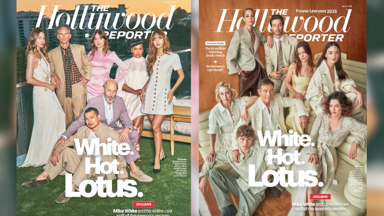 'The White Lotus' Cast THR Cover Shoot Behind the Scenes | THR Video