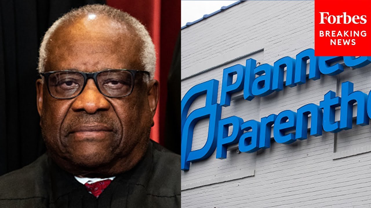 Clarence Thomas Presses Attorney On Defunding Planned Parenthood