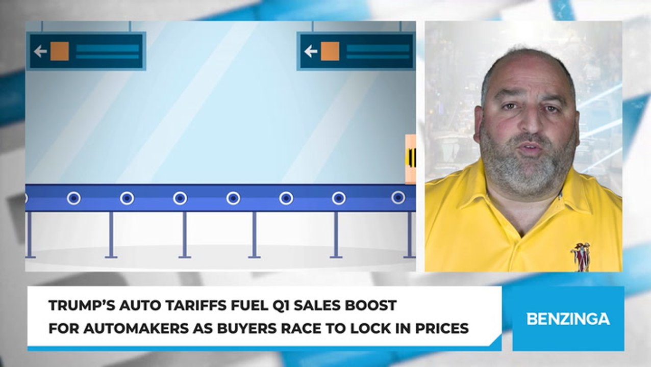 Trump’s Auto Tariffs Fuel Q1 Sales Boost For Automakers As Buyers Race To Lock In Prices