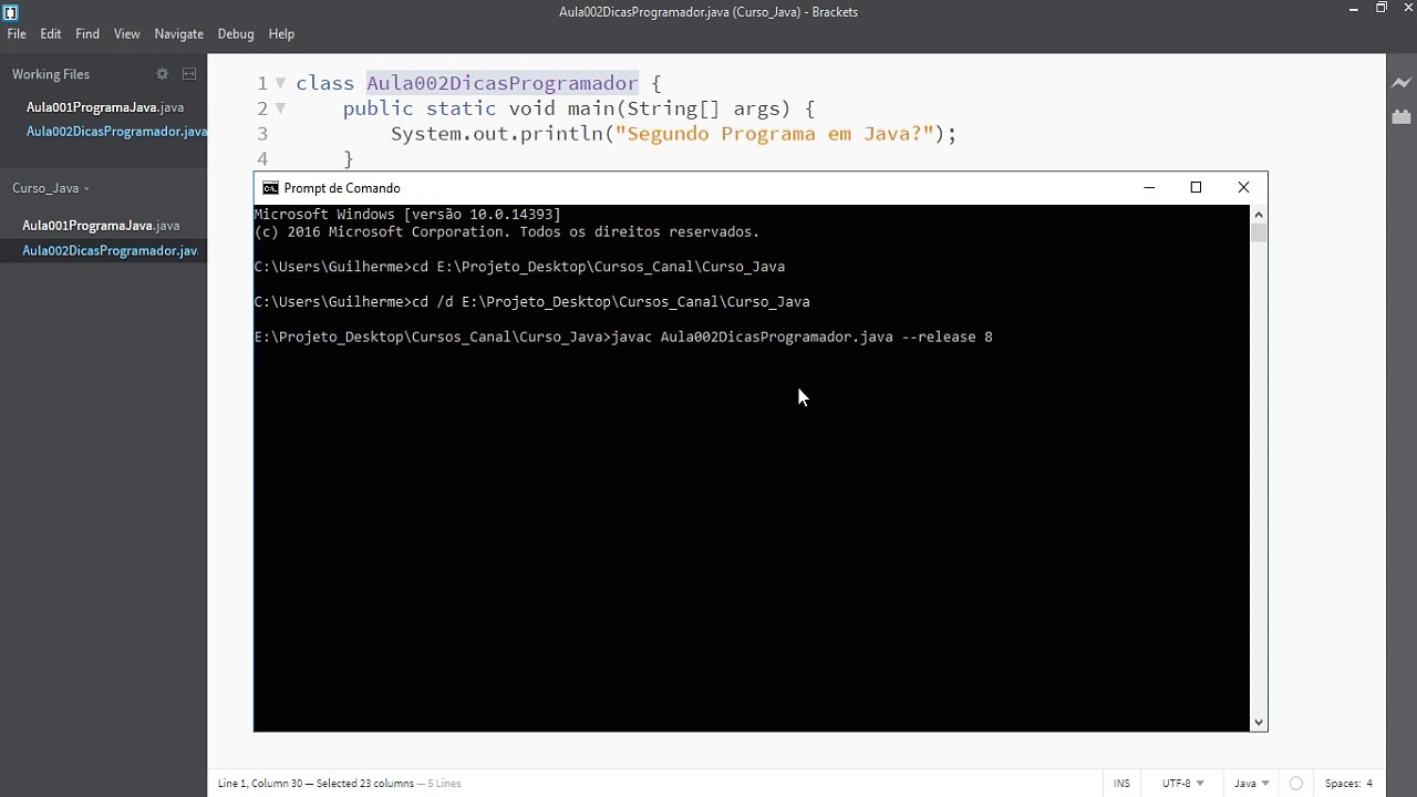 Curso de Java - Aula 003 Dicas Para Programador Desenvolvedor Java