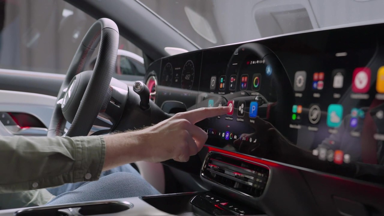 2025 Mercedes-Benz CLA - New User Interface Design and Experience