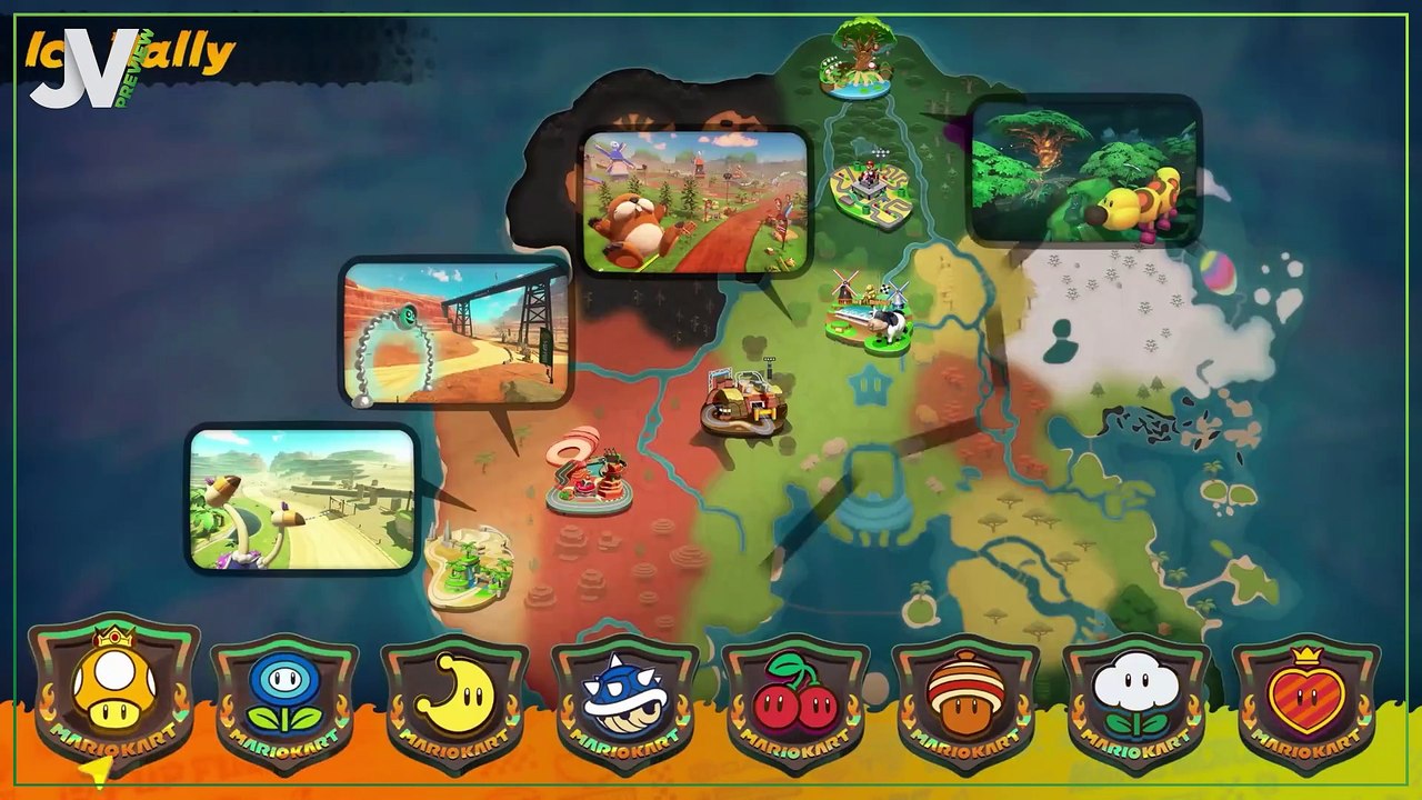 Vidéo Preview Mario Kart World