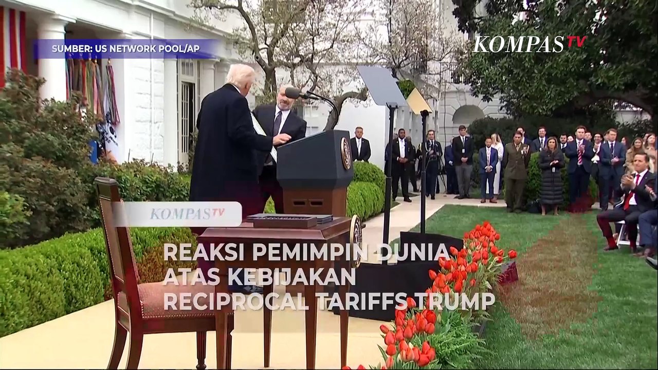 Reaksi Pemimpin Dunia atas Kebijakan Reciprocal Tariffs dari Presiden Trump