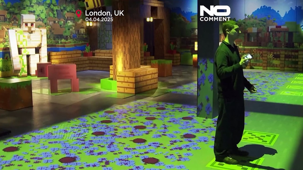Step into blocky universe: New Immersive Minecraft experience opens in London