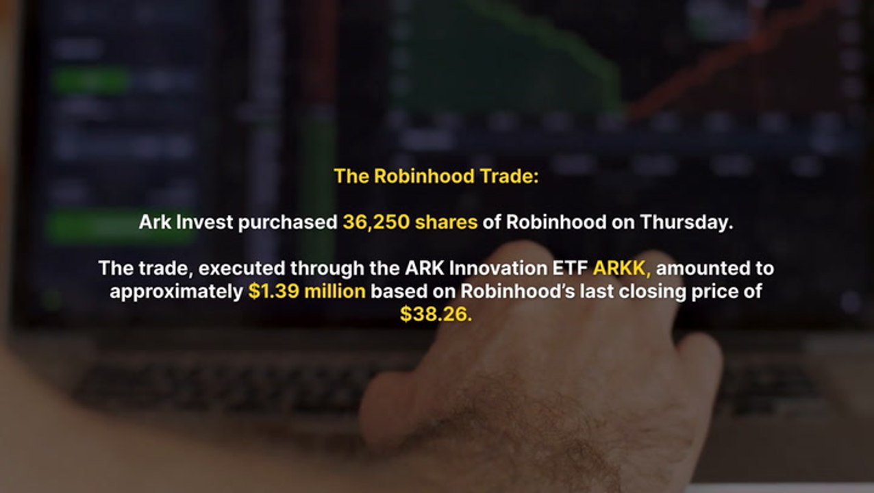 Cathie Wood Doubles Down: Mops Up Another $1.39 Million Worth Of Robinhood Stock Amid Trump Tariff Dip