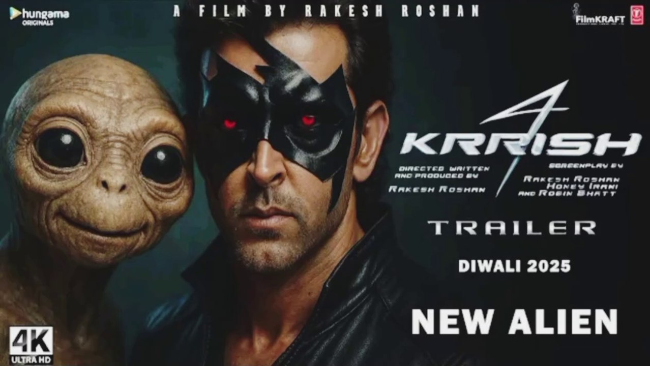 KRRISH 4 : Alien Returns - Trailer | Hrithik Roshan, Priyanka Chopra, Nora Fatehi | Rakesh Roshan