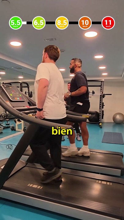 Eladio Carrión e Ibai Llanos compiten por ver quién está más en forma