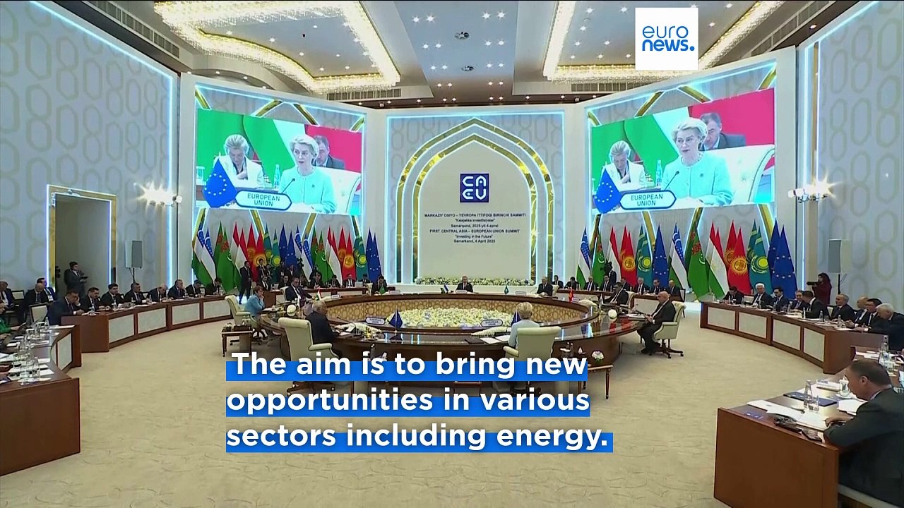 EU seals new Central Asia partnership deal as debut Samarkand summit ends