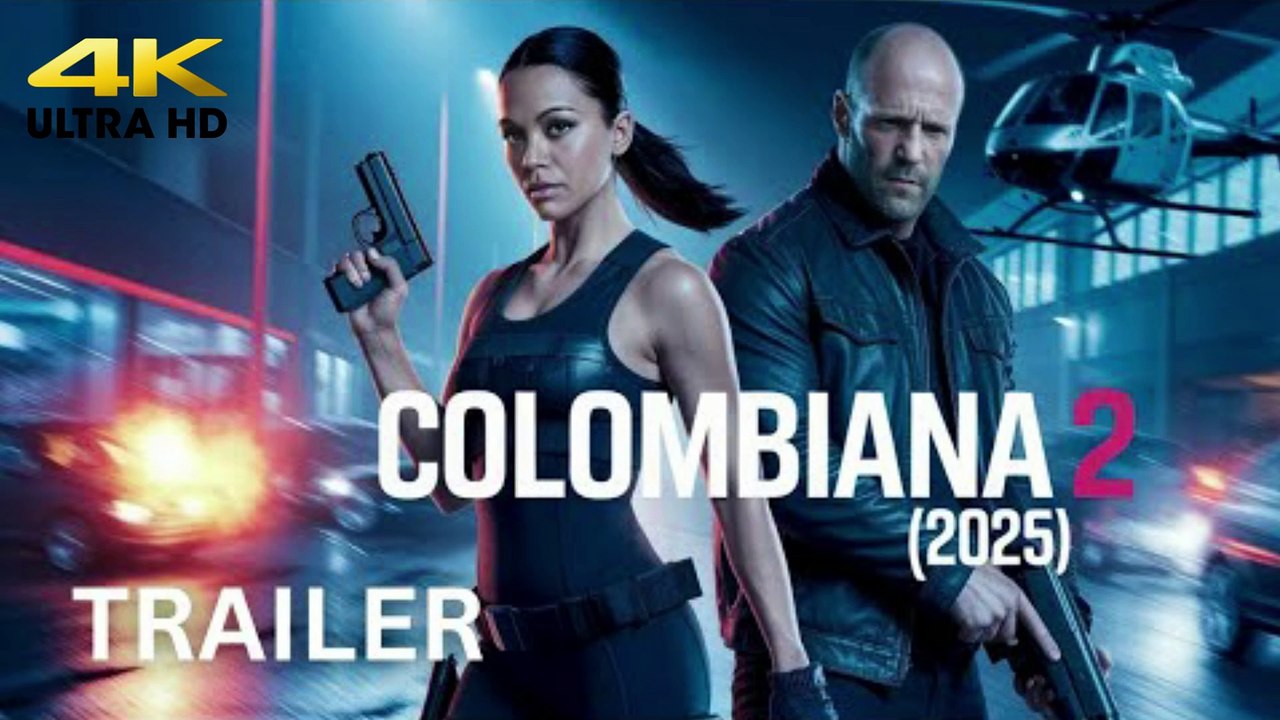 Colombiana 2 (2025) – First Trailer | Zoe Saldaña, Jason Statham