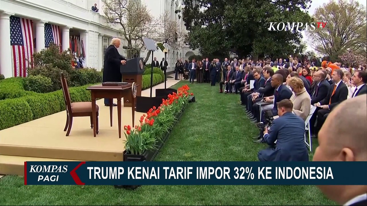 Terapkan Tarif Dagang Baru, Begini Penjelasan Presiden AS Donald Trump