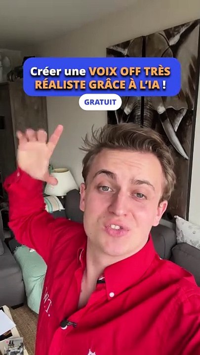 Créer une voix off très réaliste grâce à l'IA 😱🚀
