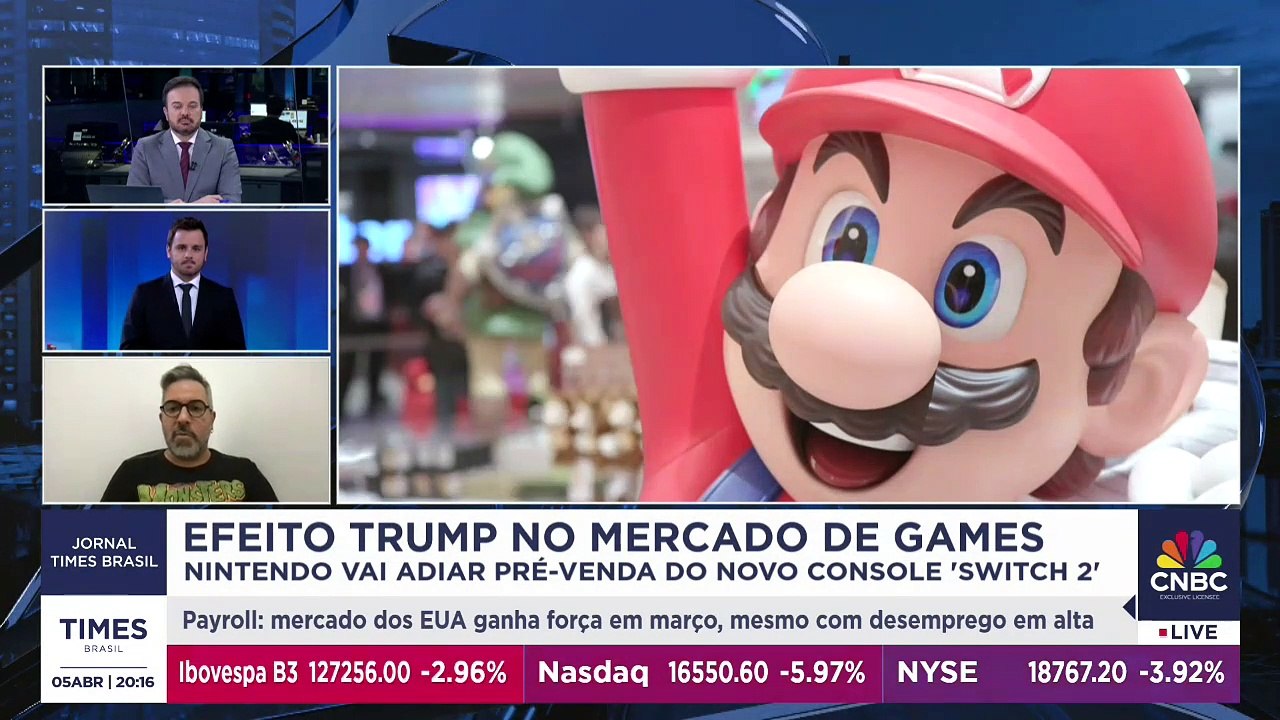 Veja o impacto da política de Trump nos games; professor de ciência de dados e negócios comenta