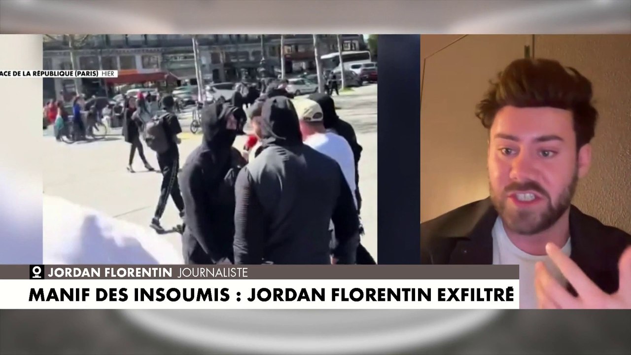 Jordan Florentin réagit suite à son évacuation du rassemblement LFI-Ecologistes
