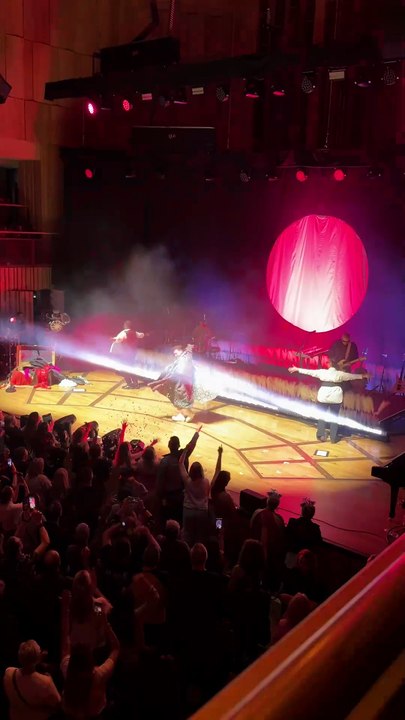 Olly Alexander got up close and personal with fans during Bristol Beacon concert