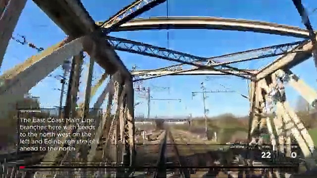 Take a trip from Doncaster to York in cab of an LNER Azuma train