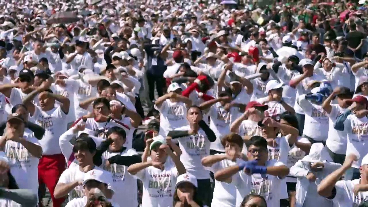‘Aulão’ de boxe contra as drogas no México