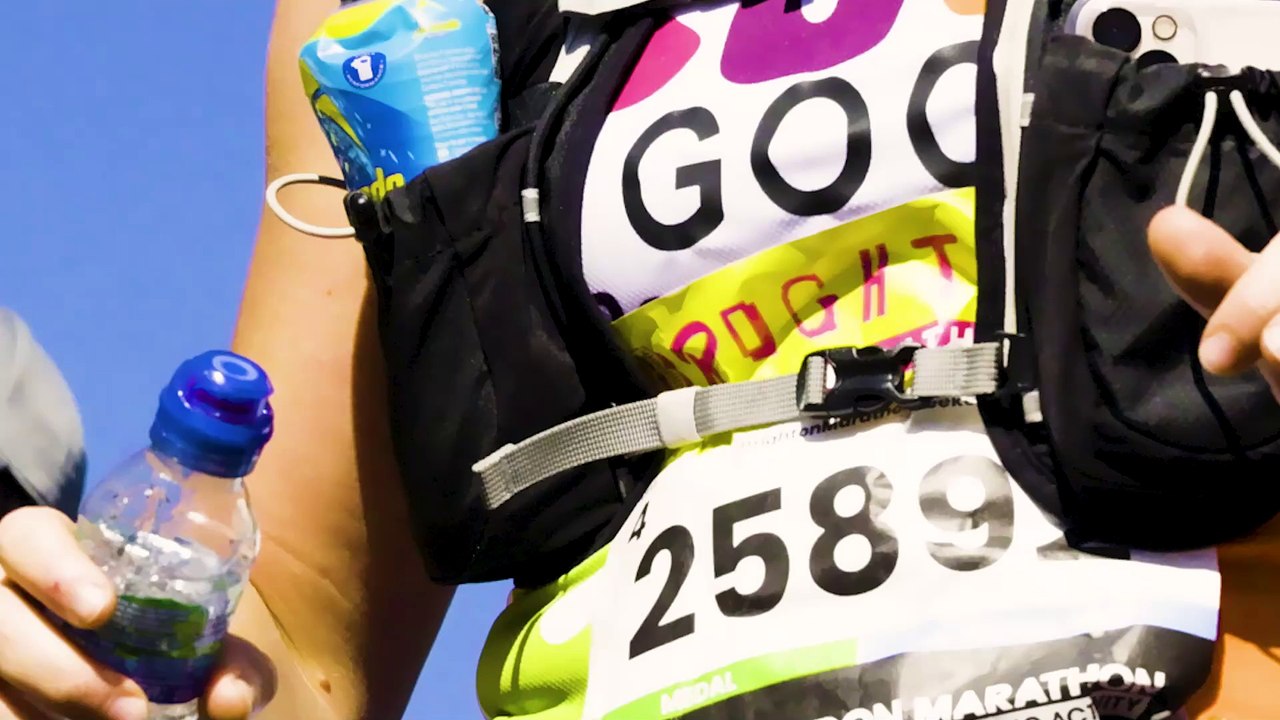 Josh Spindler's video of runners 'hitting the wall' at Brighton Marathon