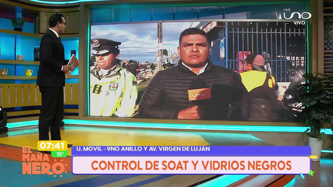 Control de Soat y vidrios negros