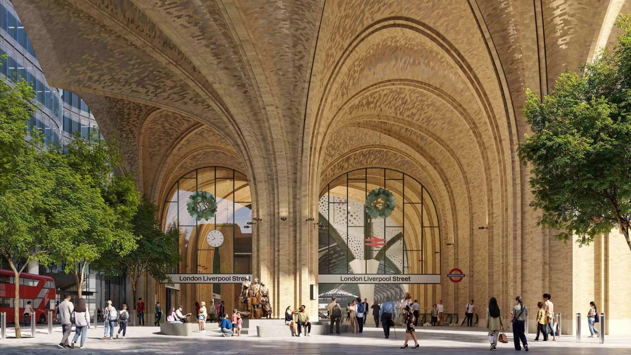 Plans for £1billion redevelopment of Liverpool Street Station revealed