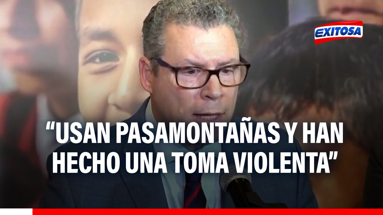 Morgan Quero sobre protesta de estudiantes en la UNALM: "Usan pasamontañas y han hecho una toma violenta"