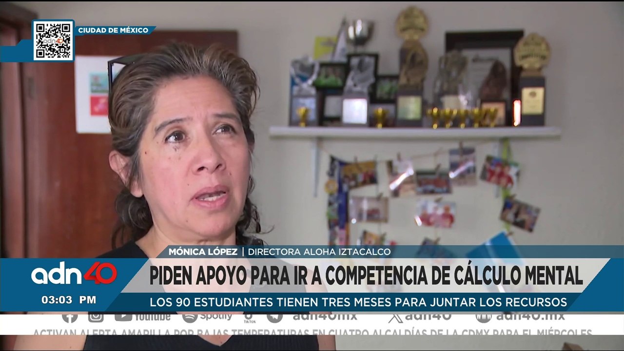 Solo tienen tres meses; Niños piden apoyo para ir a competencia de cálculo mental