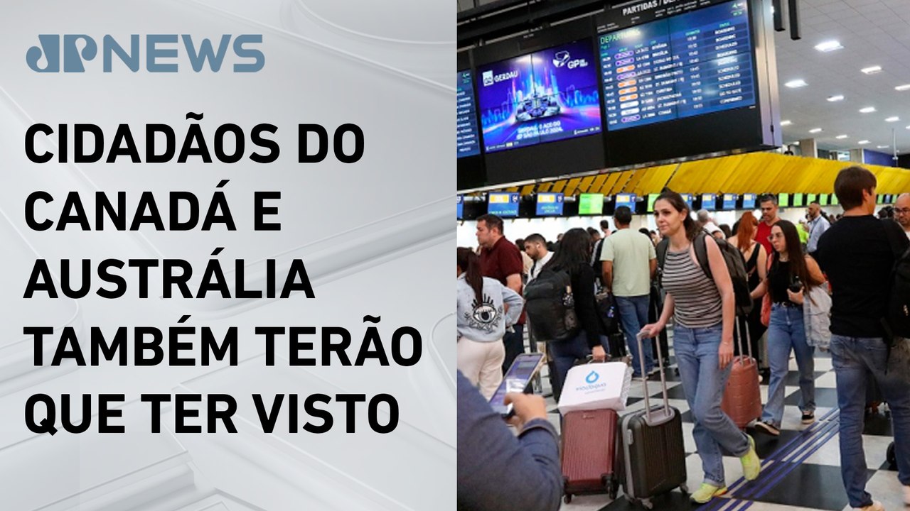 Governo volta a exigir visto para estrangeiros dos EUA
