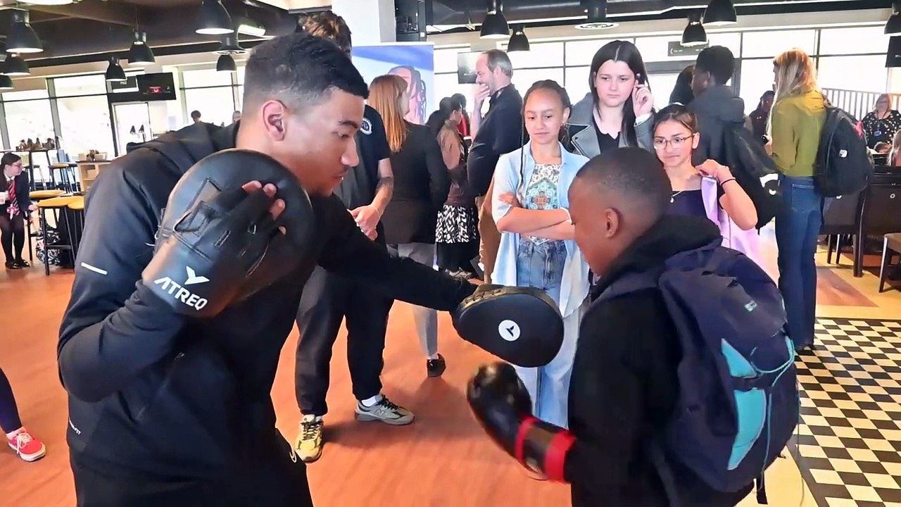 Ex gang members and criminals now inspiring youngsters at Molineux event in Wolverhampton.