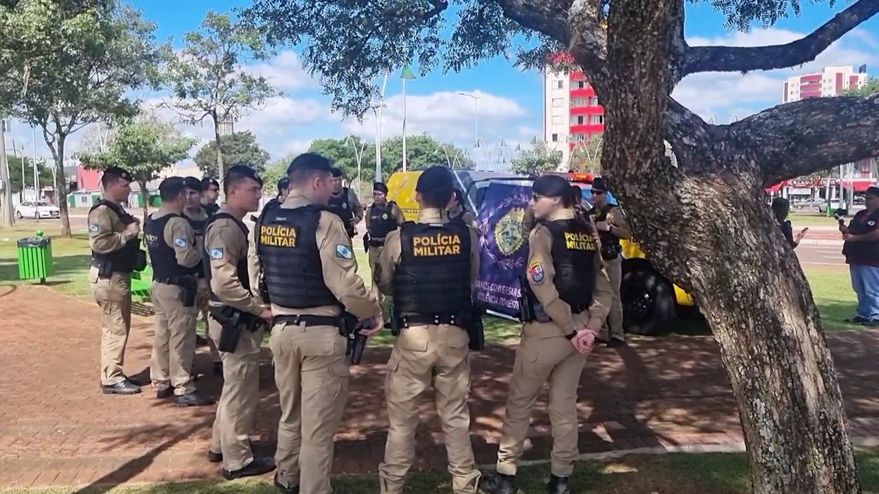 Operação Mulher Segura é lançada oficialmente em Cascavel; Patrulha Maria da Penha do 6º BPM completa 1 ano de atuação