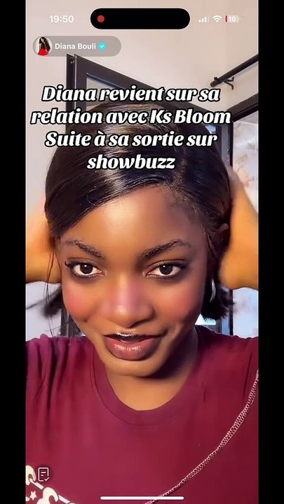 Affaire KS Bloom-Diana Bouli : L'influenceuse fait un aveu (VIDEO)