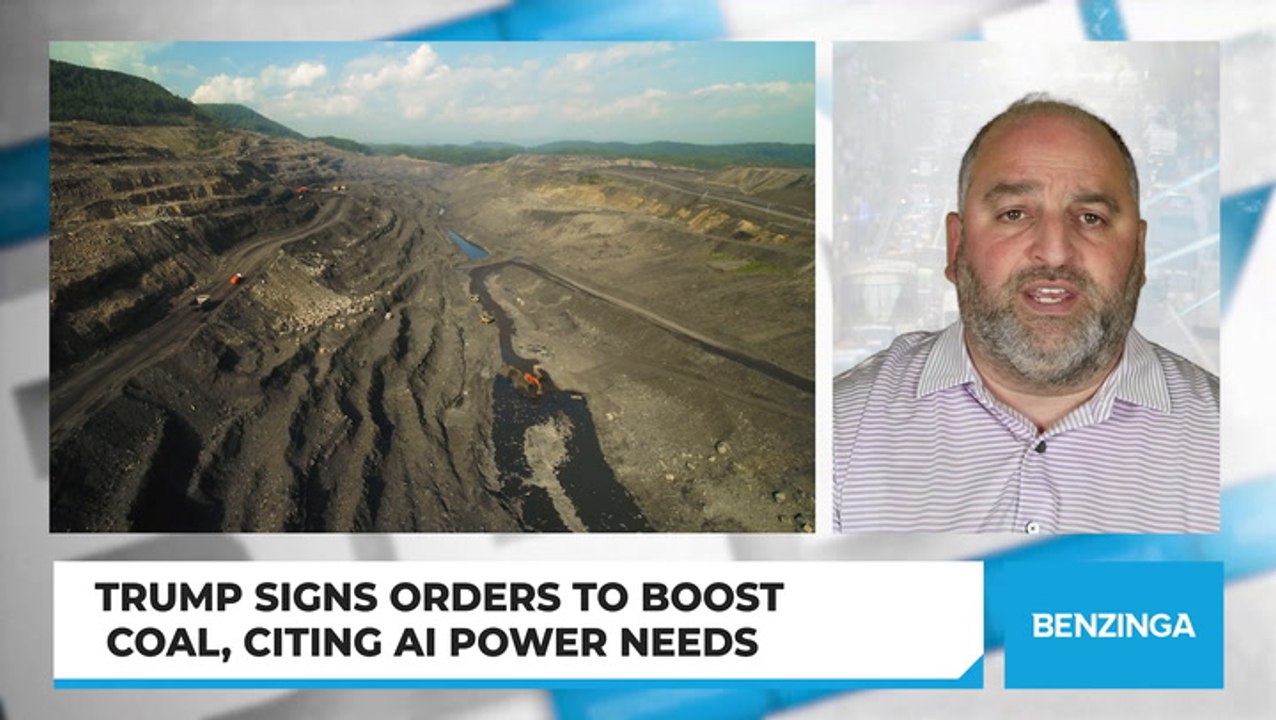 Trump Signs Orders To Boost Coal, Citing AI Power Needs